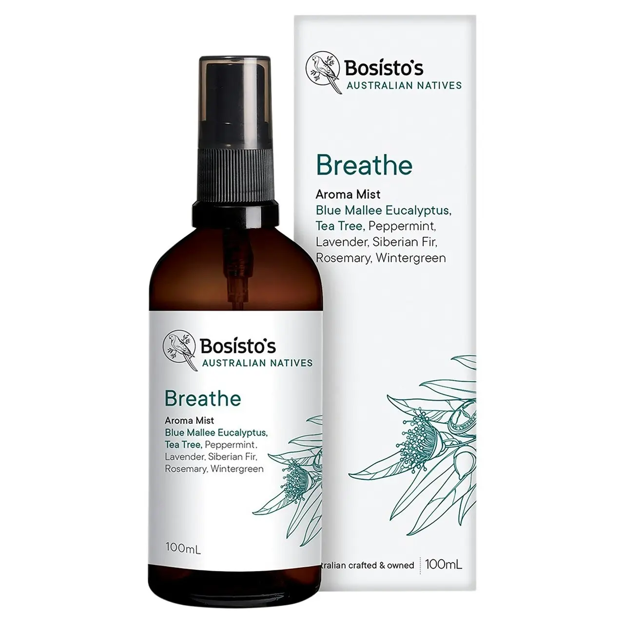 Bosisto's Australian Natives Breathe Aroma Mist 100mL