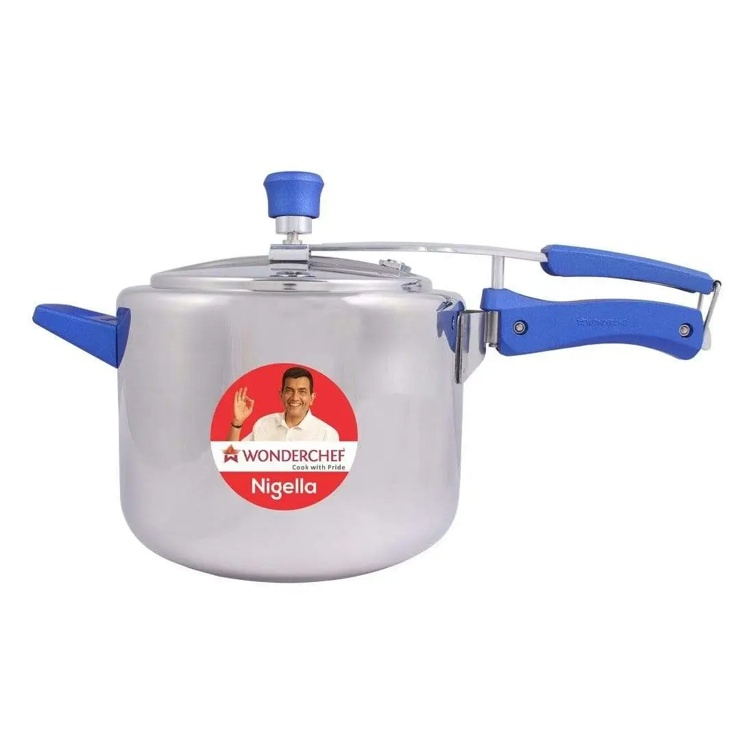 Wonderchef Nigella Pressure Cooker Inner Lid Regular - Stainless Steel 5L