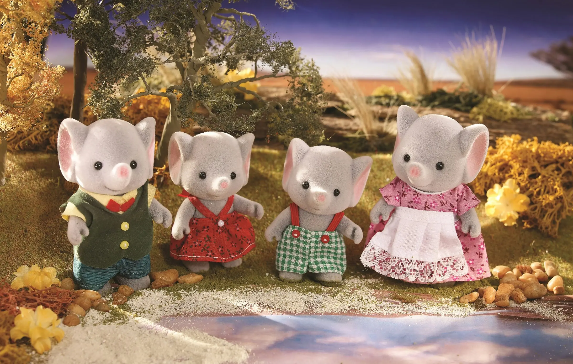 Sylvanian Families Elephant Family