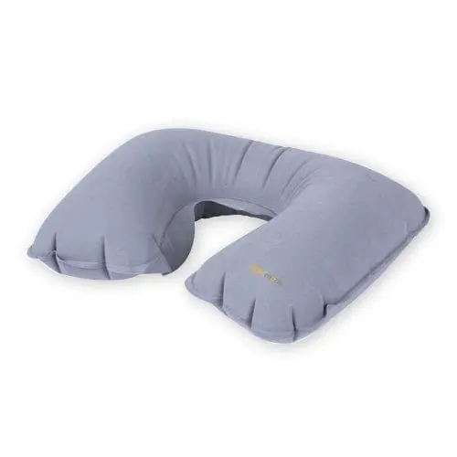 Lightweight Inflatable Travel Neck Pillow - Grey