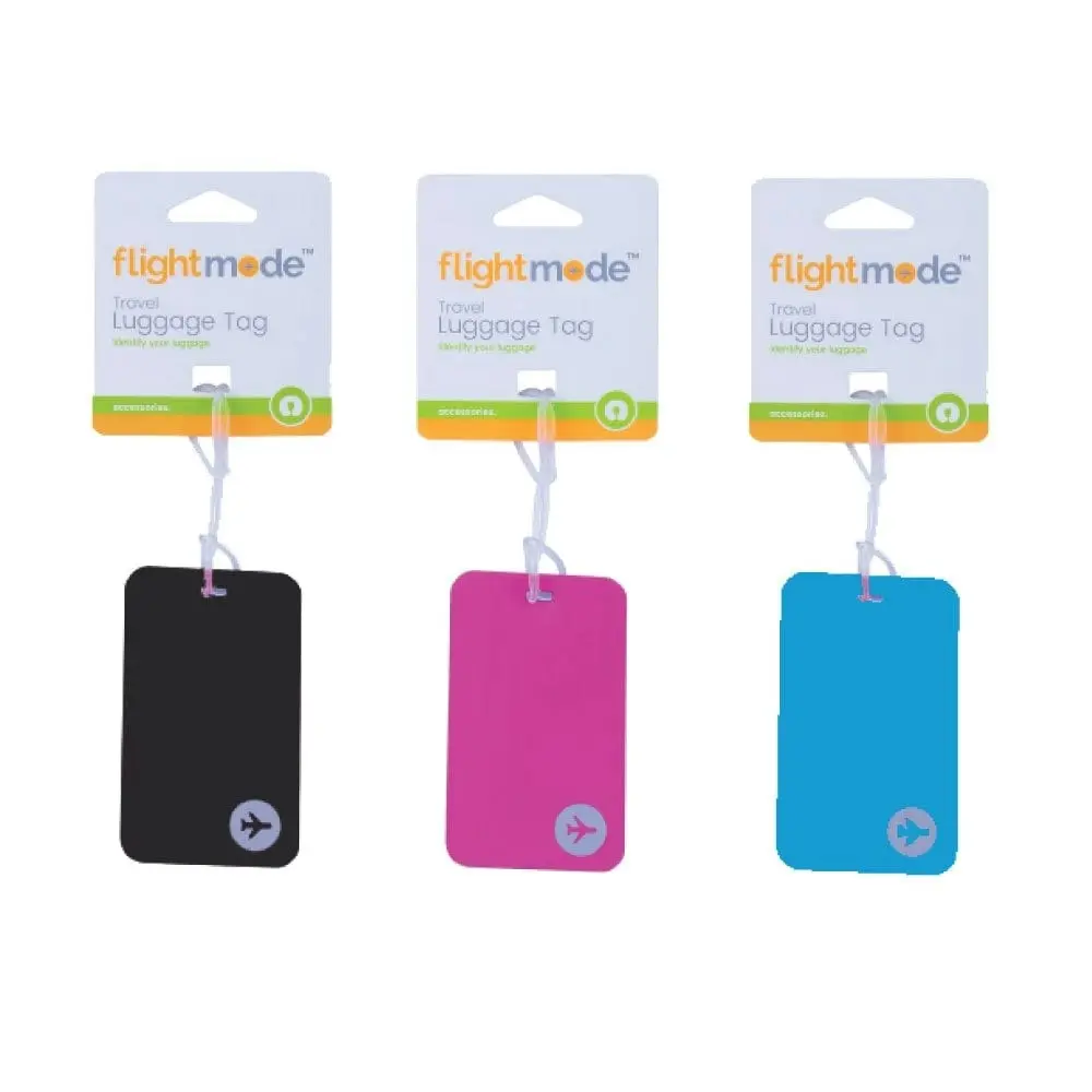 Flightmode PVC Luggage Tags