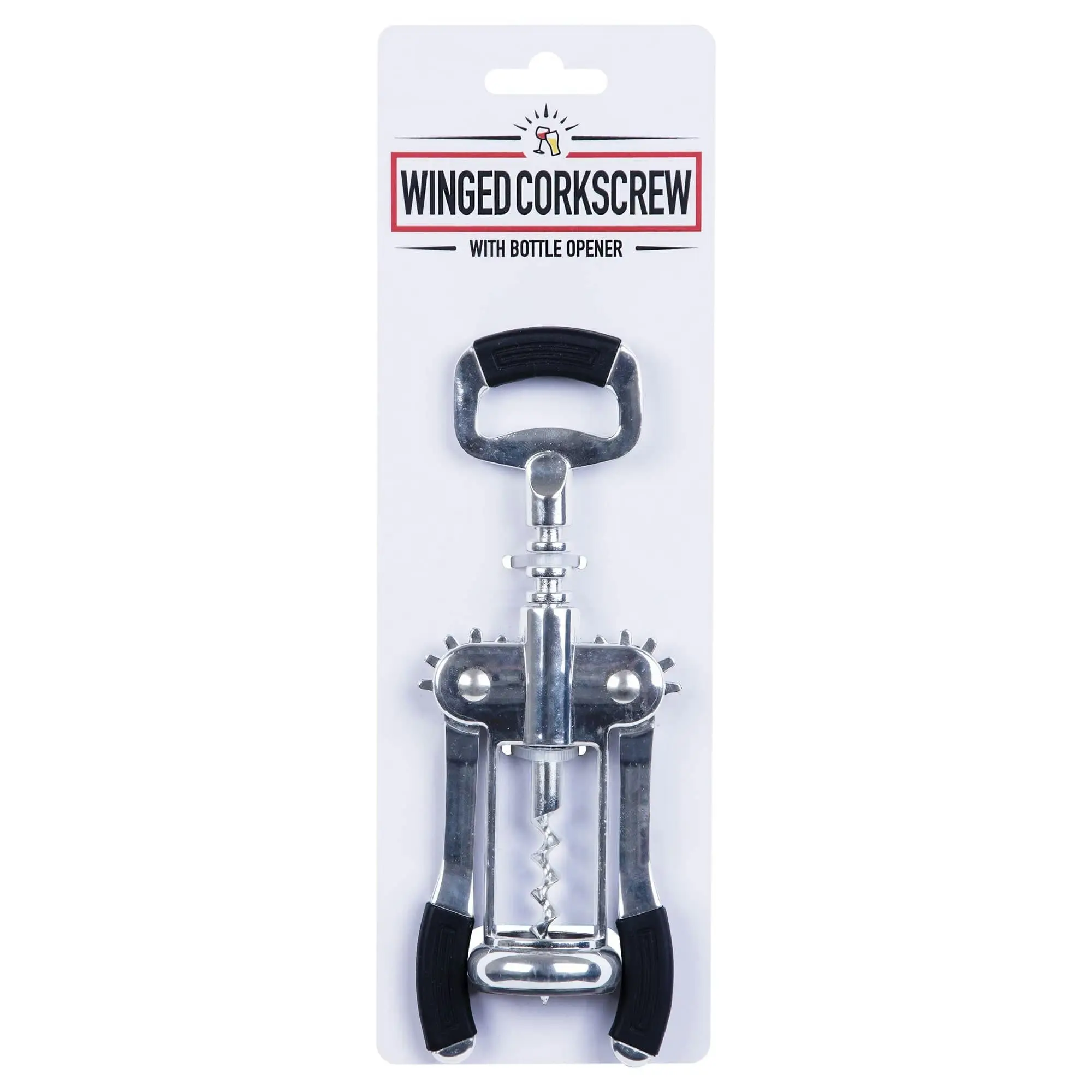 Winged Corkscrew Bottle Opener