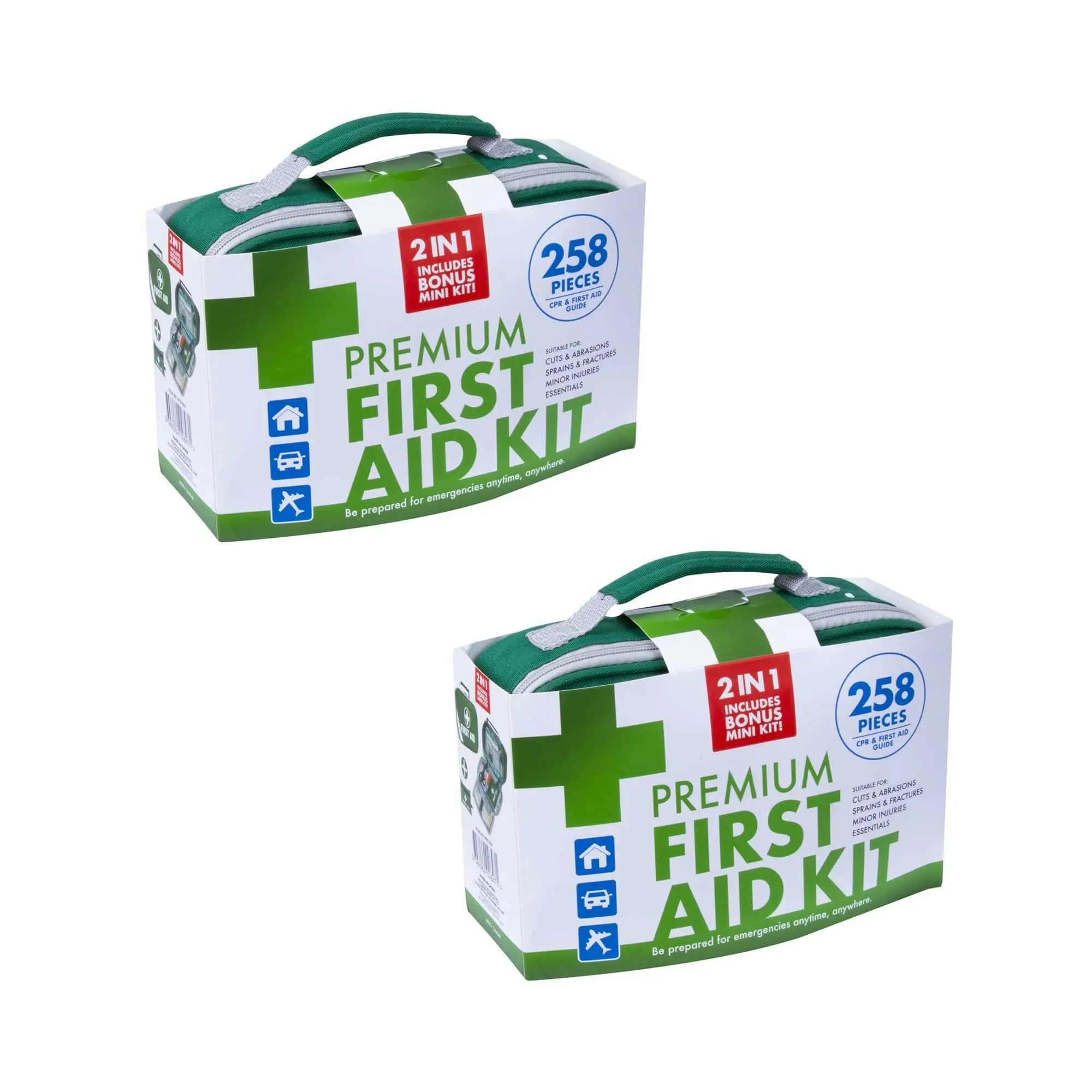 516 Piece Premium 2-in-1 Emergency First Aid Kit ARTG Registered Australia