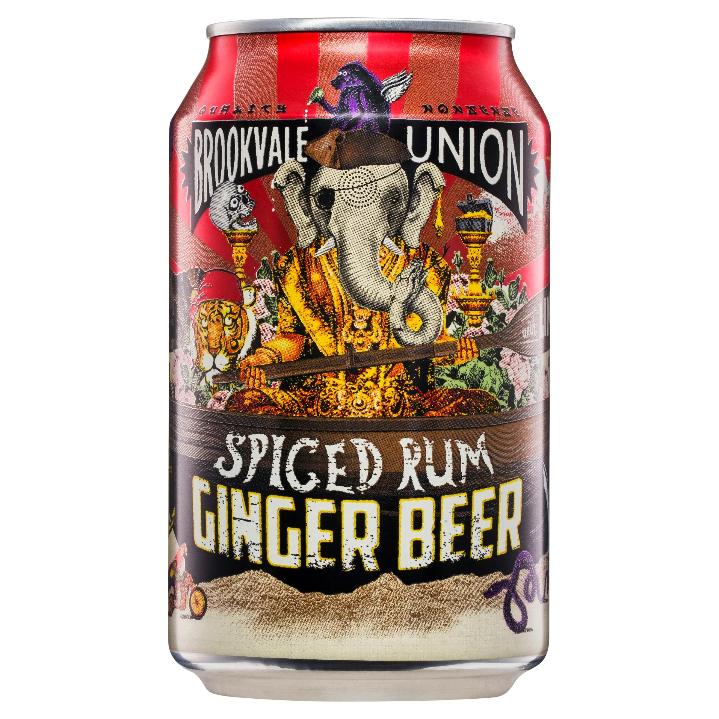 Brookvale Union Spiced Rum and Ginger Beer Case (4 x 6 x 330mL Can)