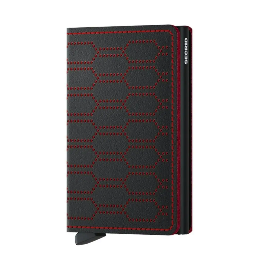 Secrid Slimwallet Fuel Black-Red