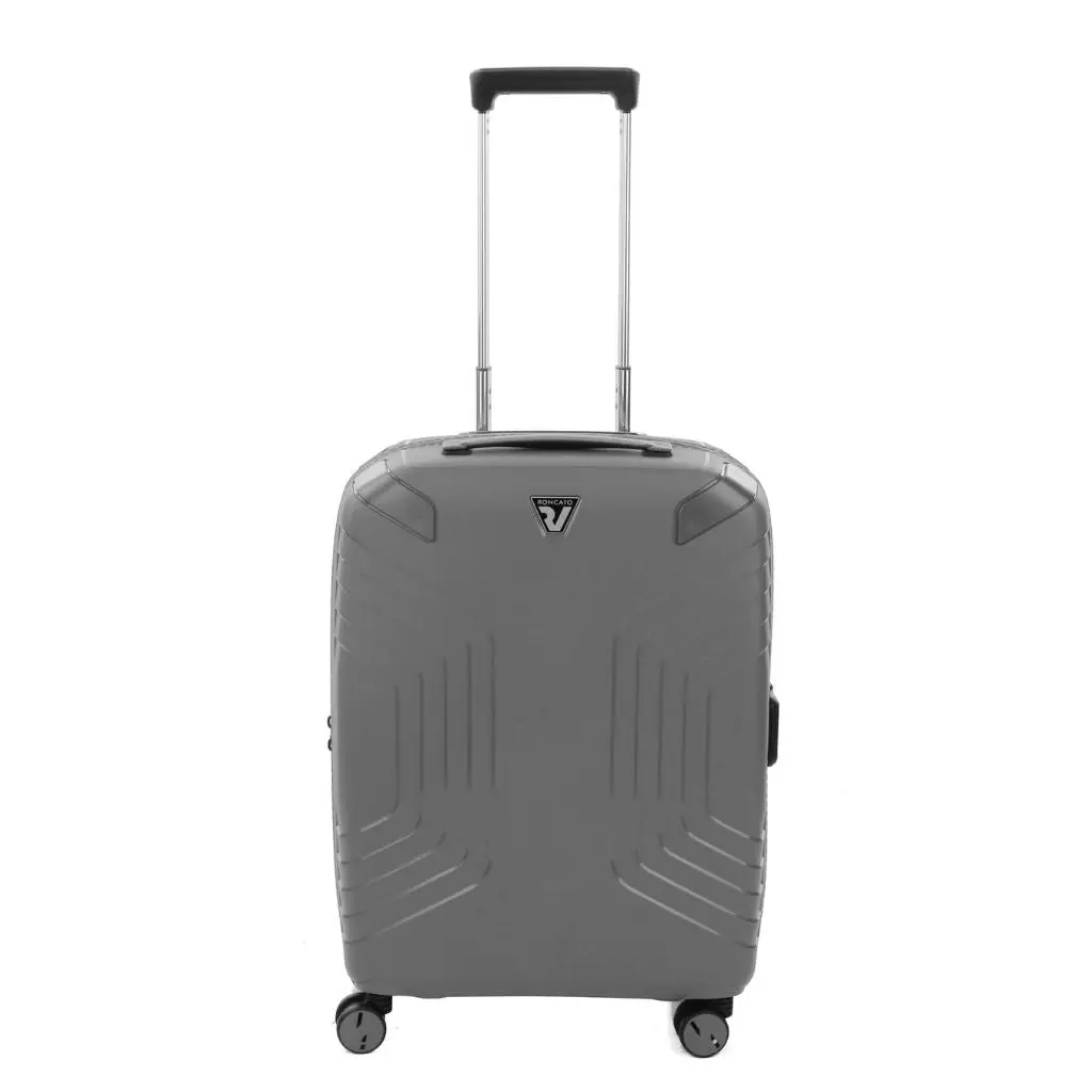 Roncato Ypsilon Carry On 55cm Hardsided Spinner Suitcase Grey