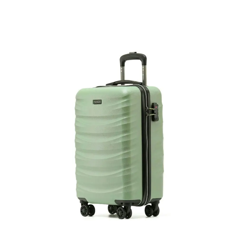 Tosca Interstellar Carry On 53cm Hardsided Suitcase - Green