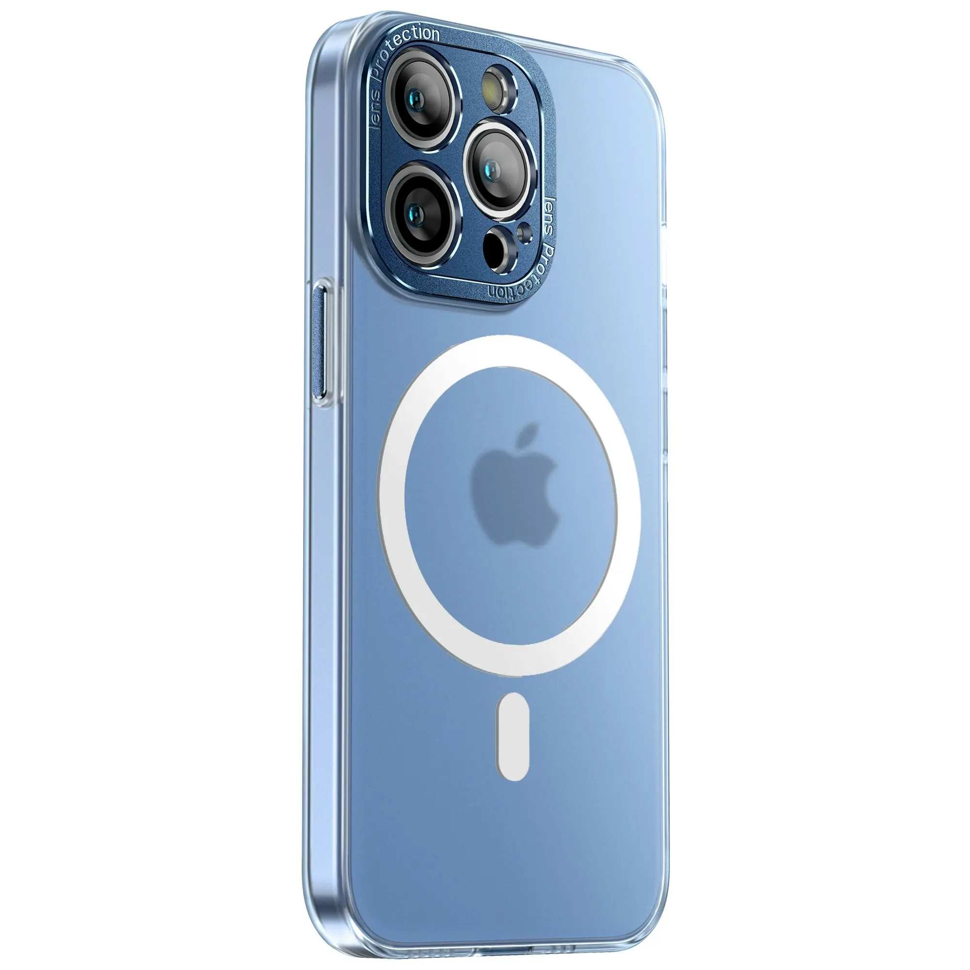 Premium MagSafe Phone Case For iPhone 13 Pro Shockproof Magnetic Case - Blue