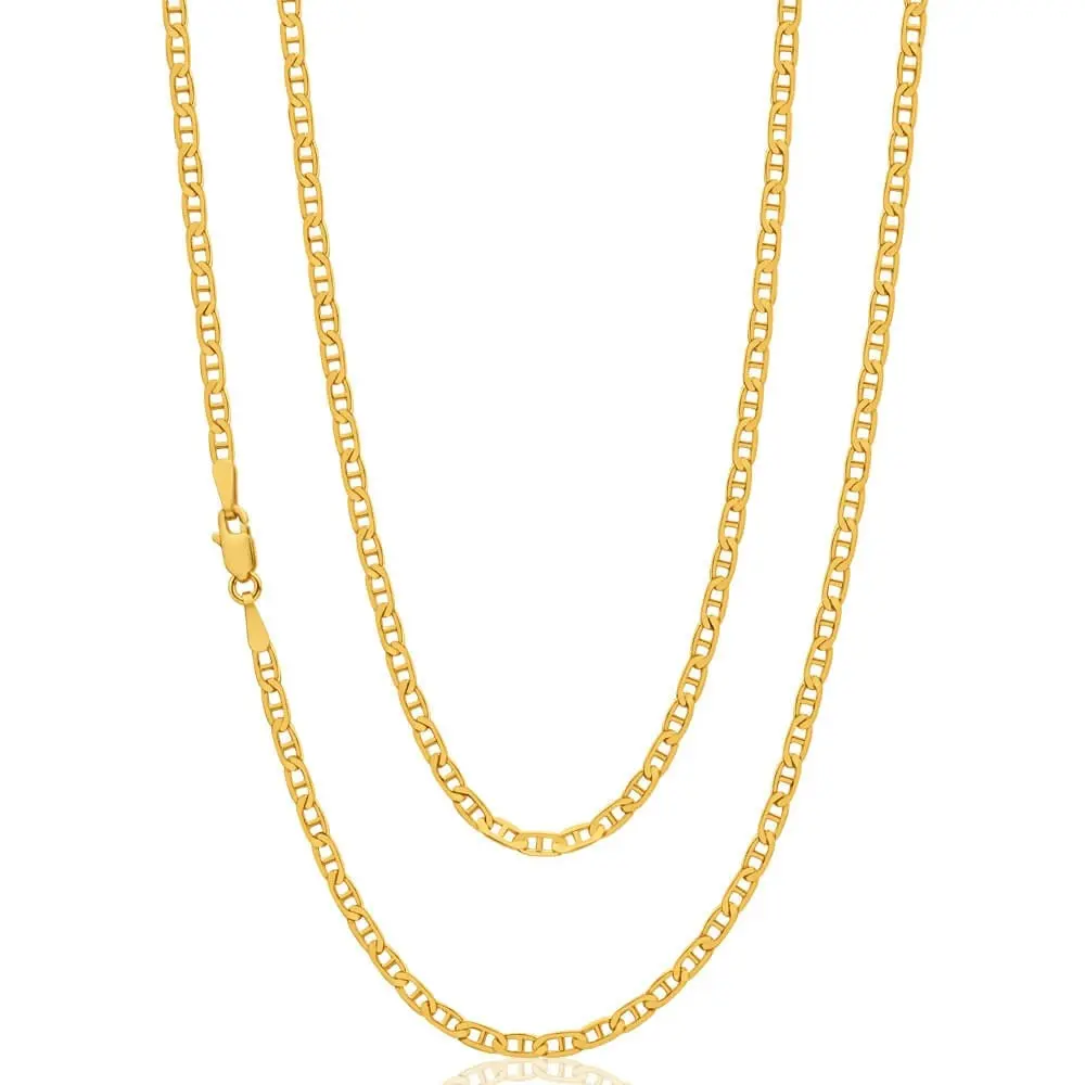 9ct Yellow Gold Anchor Chain