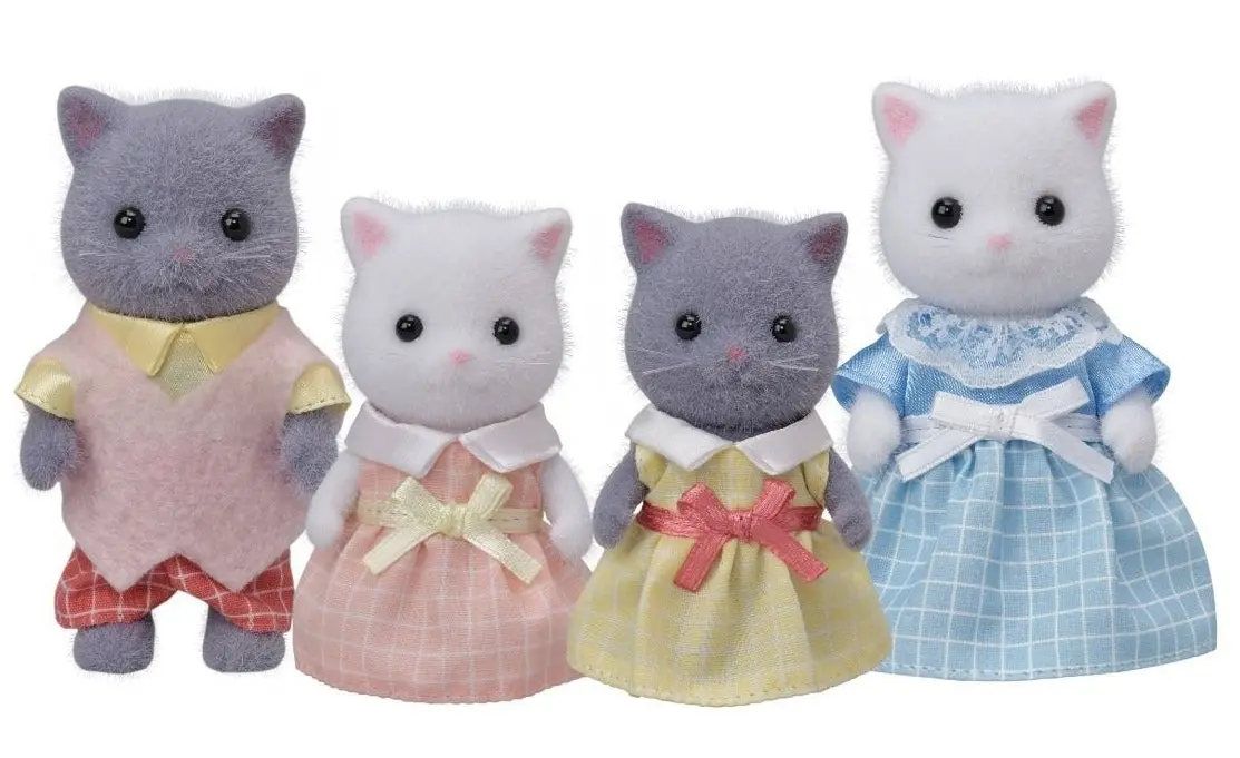 Sylvanian Families Persian Cat Family