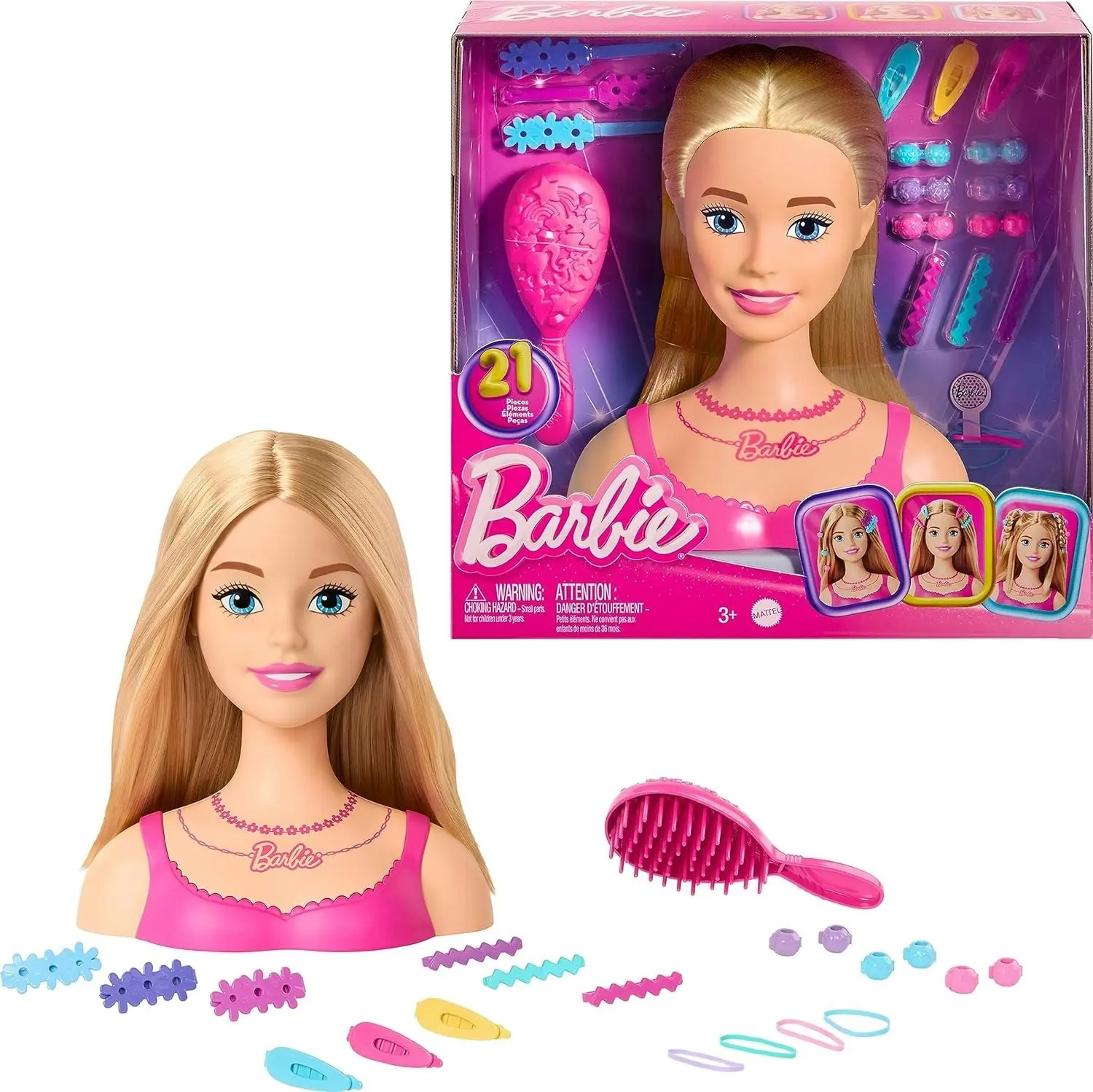 Barbie Styling Head - Blonde Hair