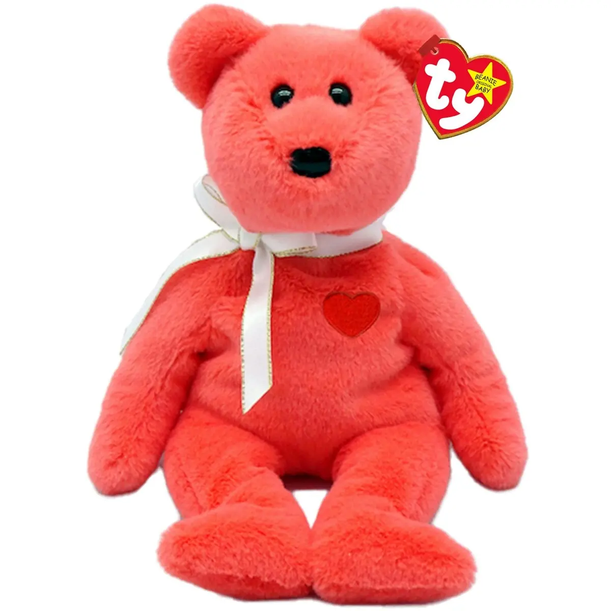 Ty Beanie Baby Valentino the Bear