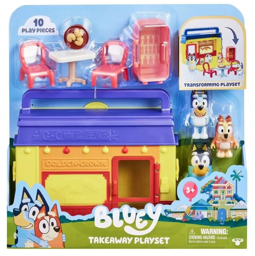 Bluey Takeaway Playset