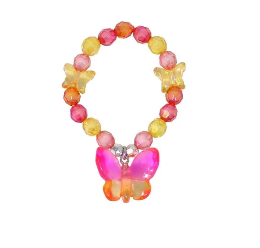 Rainbow Butterfly Bracelet