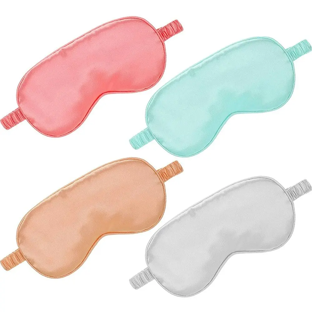 4Pcs Double Sided Silk Sleeping Eye Mask