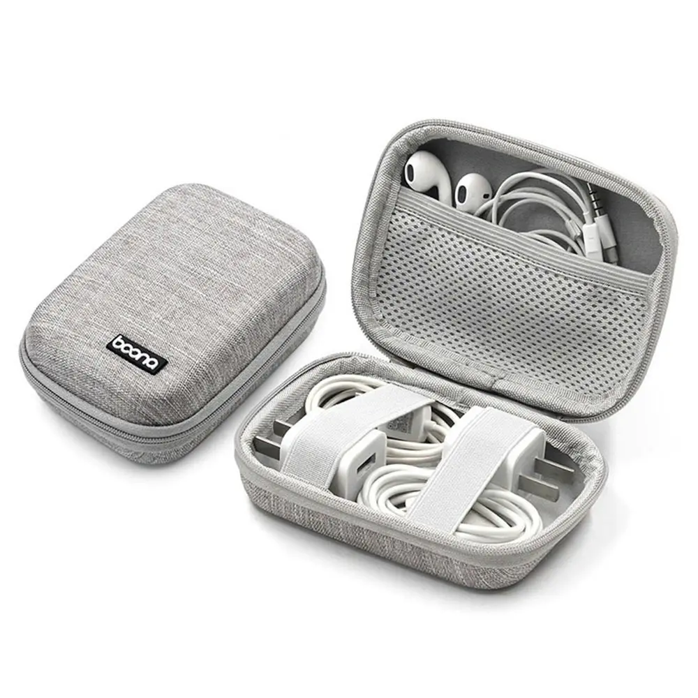 Bluetooth Headset Storage Bag Phone Data Cable Charger Storage Box