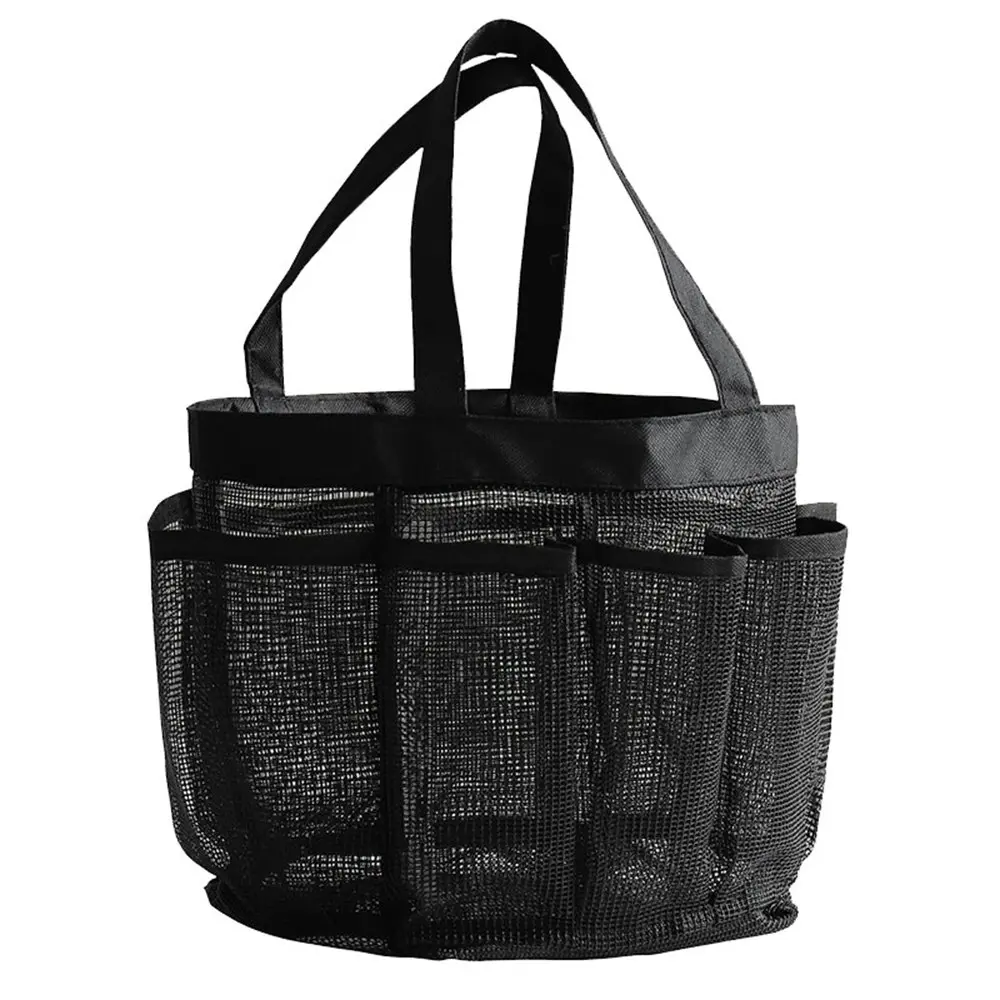 Multifunction Large Capacity Mesh Shower Beach Bags Portable Bathroom Tote Bag