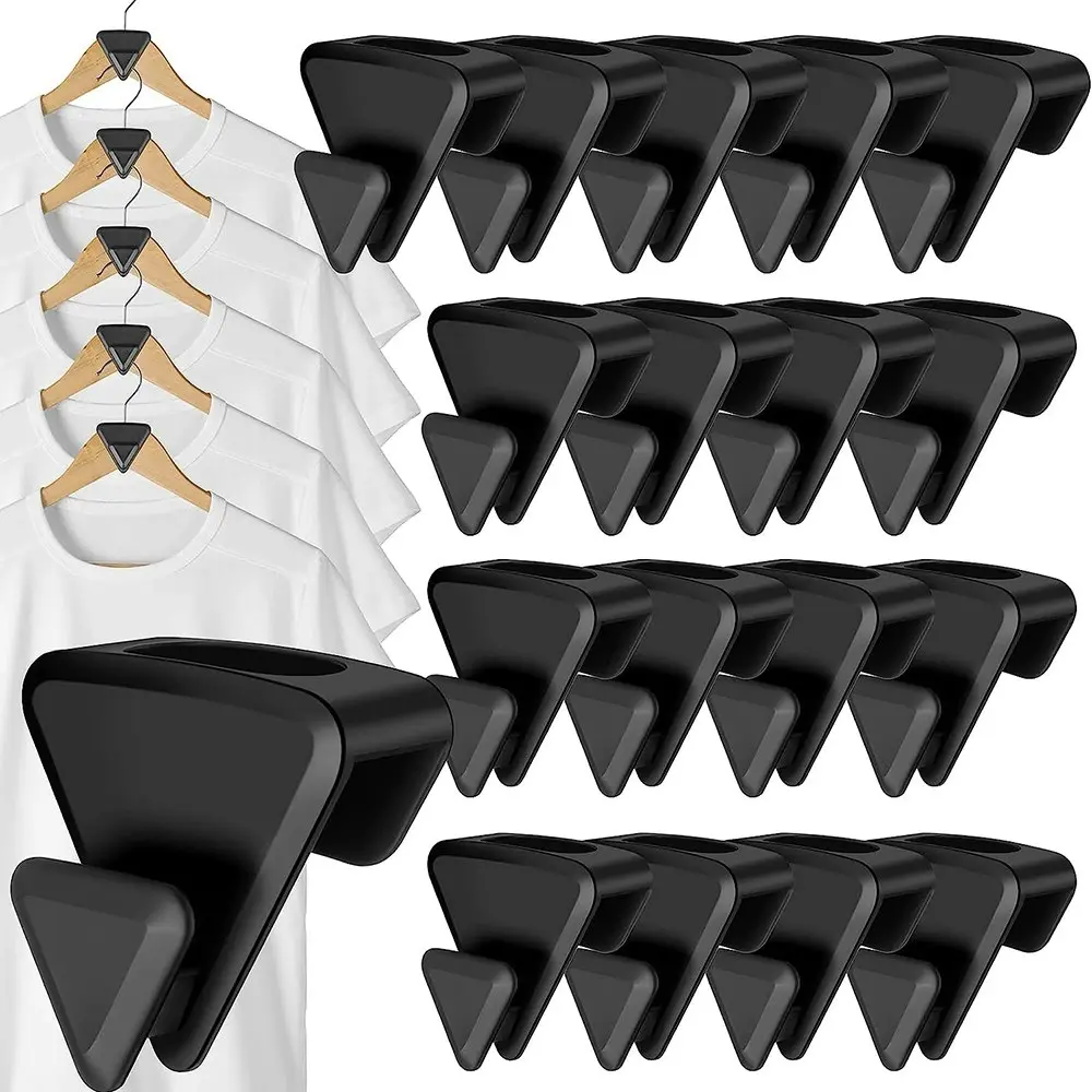 18Pcs Space Saving Closet Organizers Storage Hanger Extender Connection Hooks