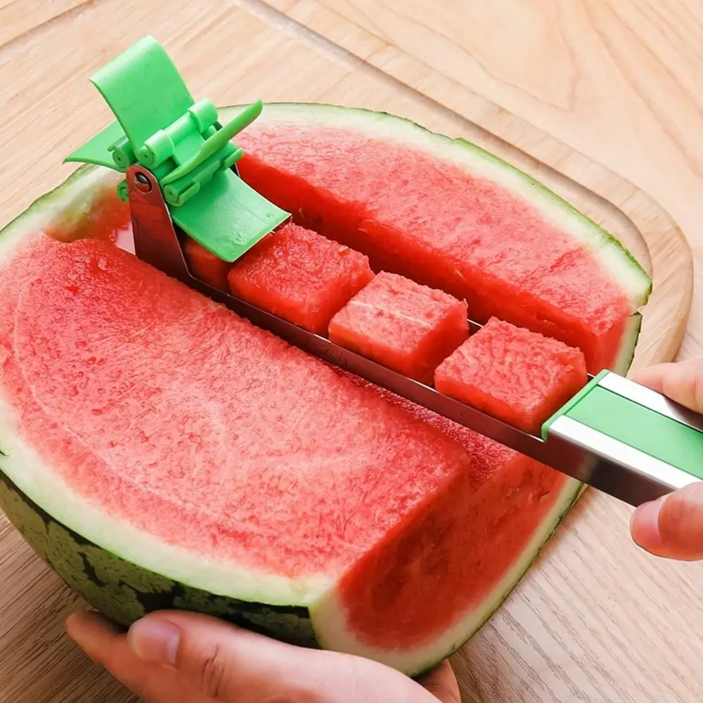 Stainless Steel Windmill Watermelon Slicer Cutter Knife