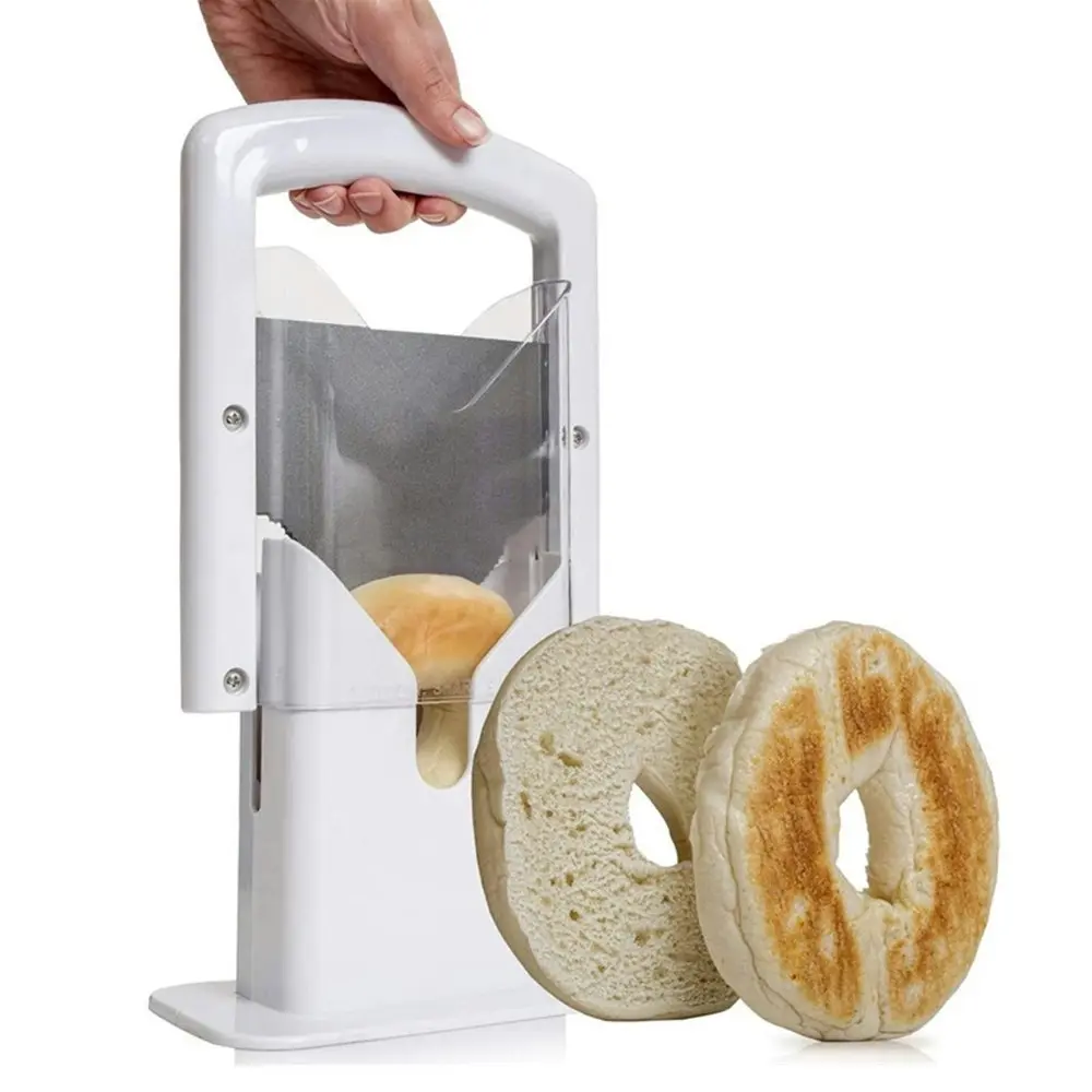 Bagel Slicer Kitchen Baking Tool-White