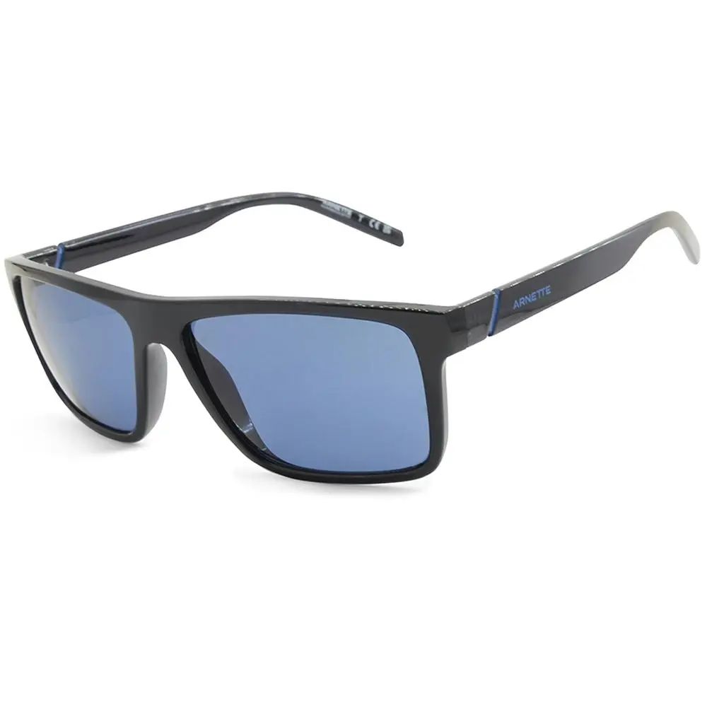 Arnette Goemon Shiny Black/Dark Blue Men's Fashion Sunglasses AN4267 275280