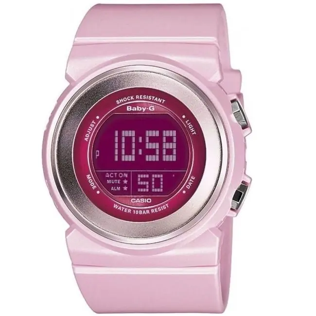 Casio Baby-G BGD-100-4 Light Pink Women's Digital Sports Watch