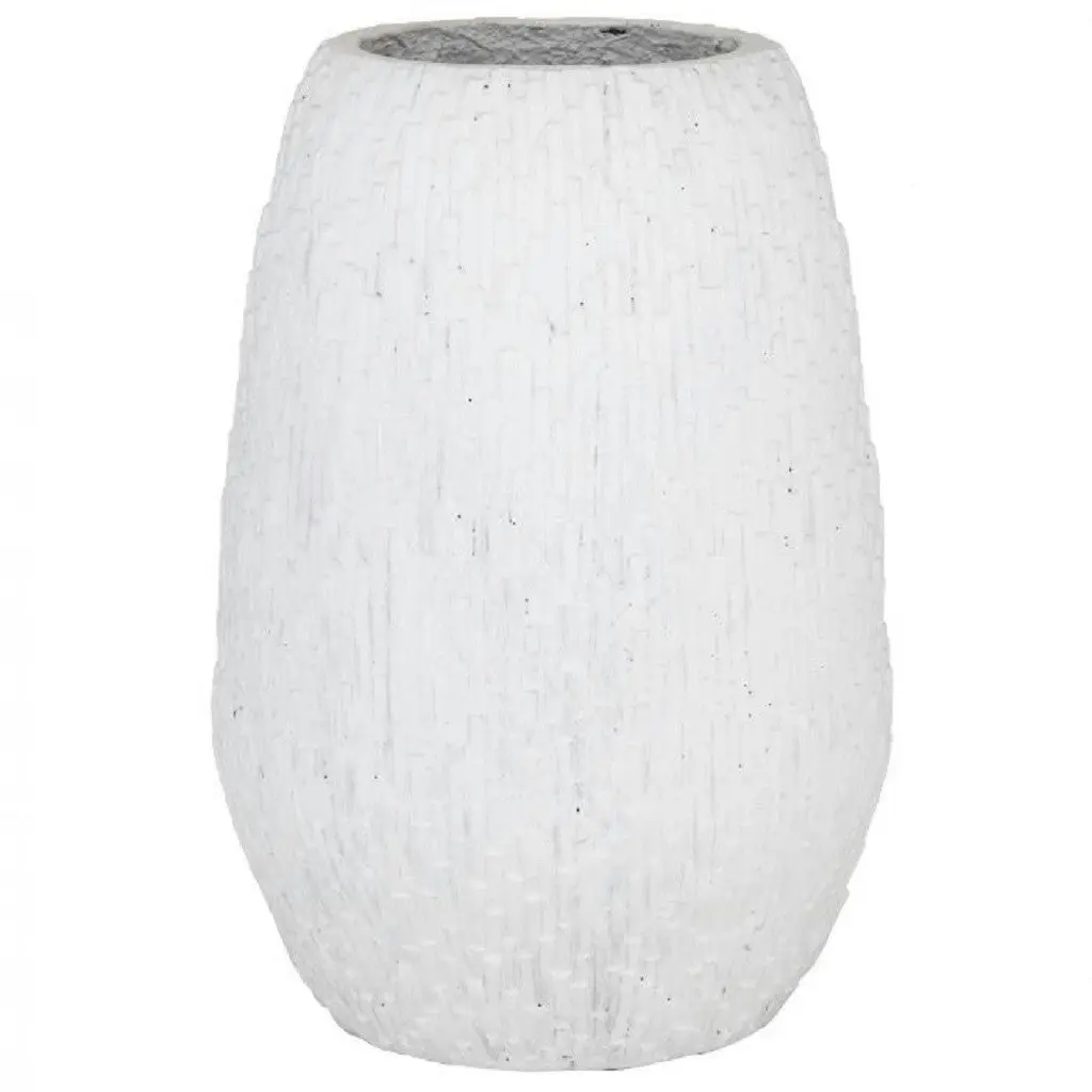 Rogue Azora Tall Planter 32x32x46cm White