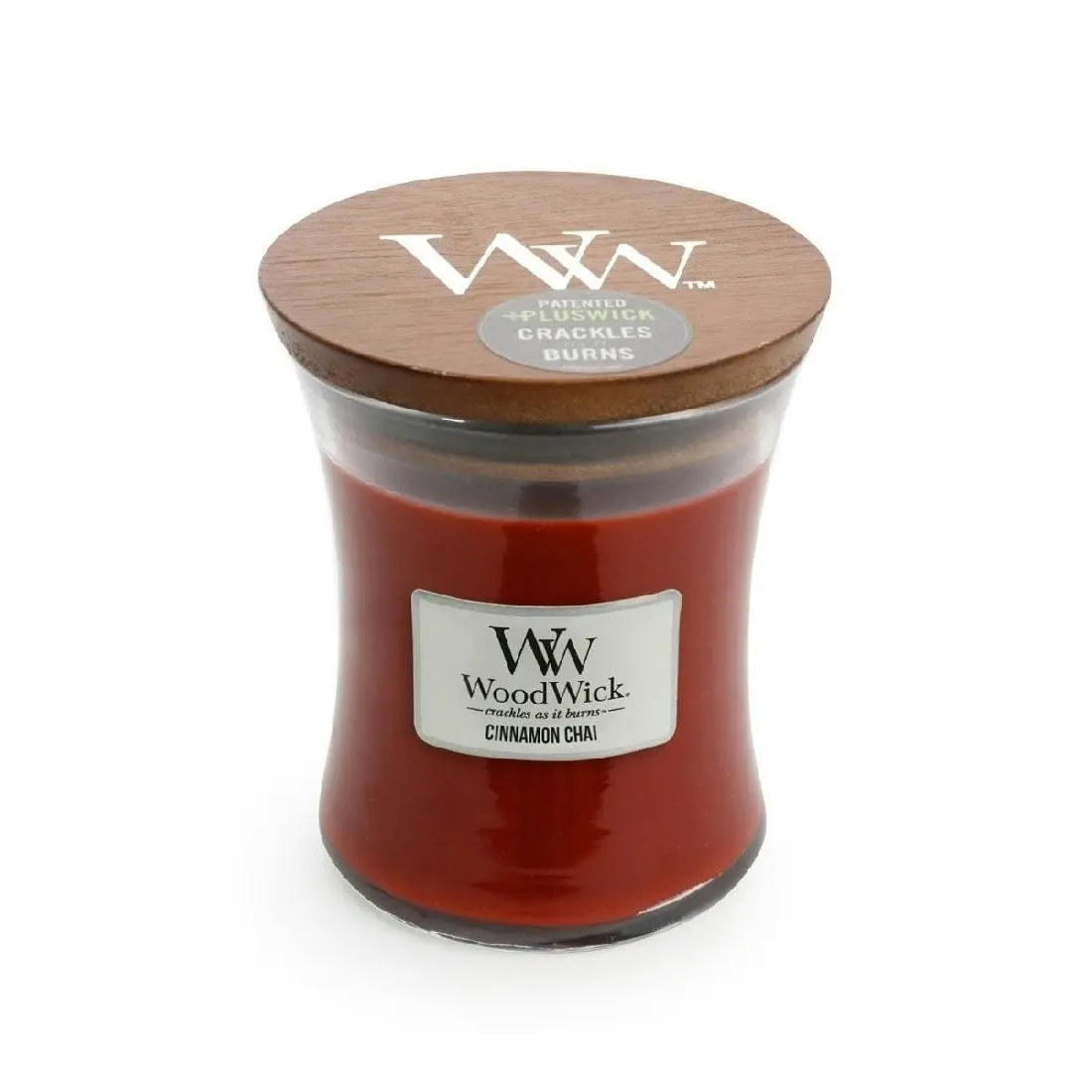 WoodWick Candle Medium 275g - Cinnamon Chai