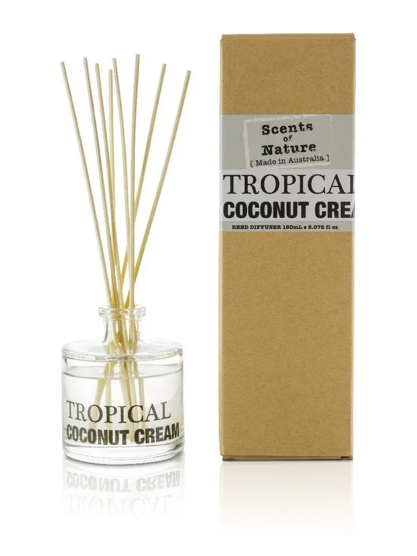 Tilley Scents Of Nature - Reed Diffuser 150ml - Tropical Coconut Cream