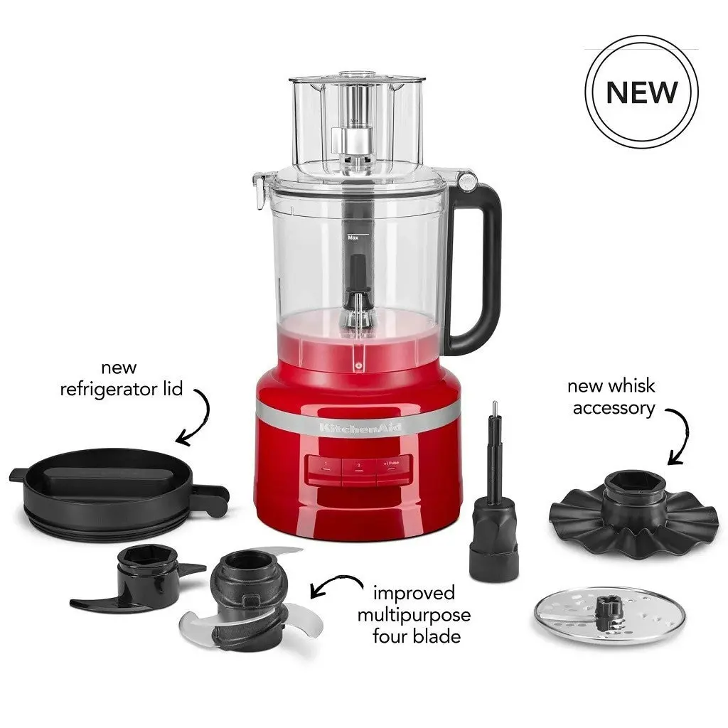 KitchenAid Food Processor Pro 9 Cup / 2.1 L KFP0921 - Empire Red