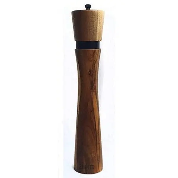 St. Clare Acacia & Black Steel Salt & Pepper Grinder - 30cm