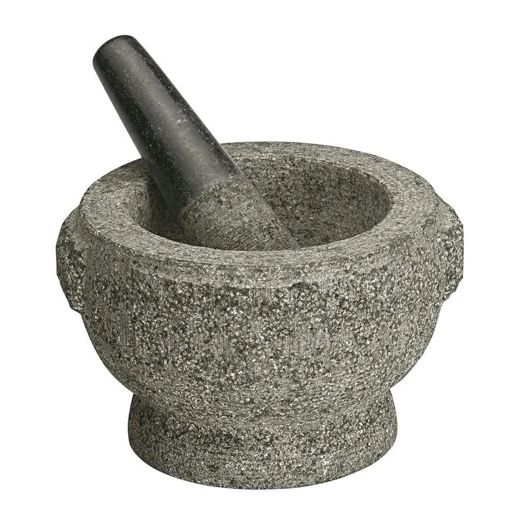 Avanti 17cm Rough Green Mortar & Pestle