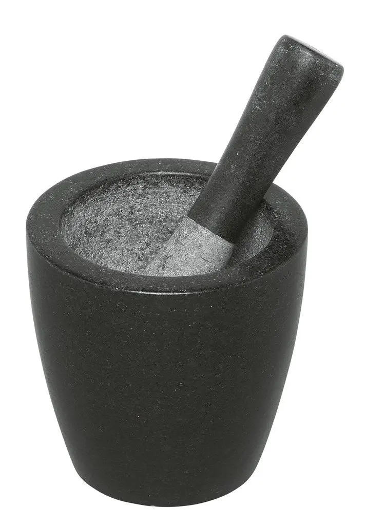 Avanti Conical Mortar And Pestle 13cm - Black