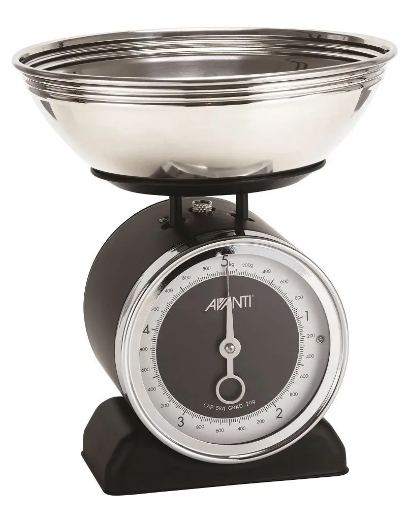 Avanti Vintage Mechanical Scales Black