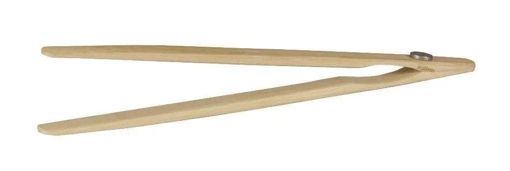 Avanti Bamboo Toast Tong W/Magnet