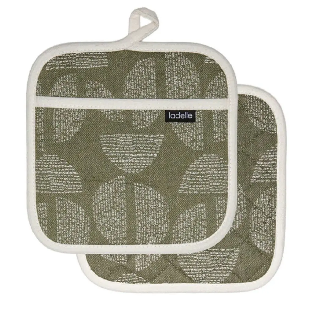 Ladelle Splice Moss 2pk Pot Holder