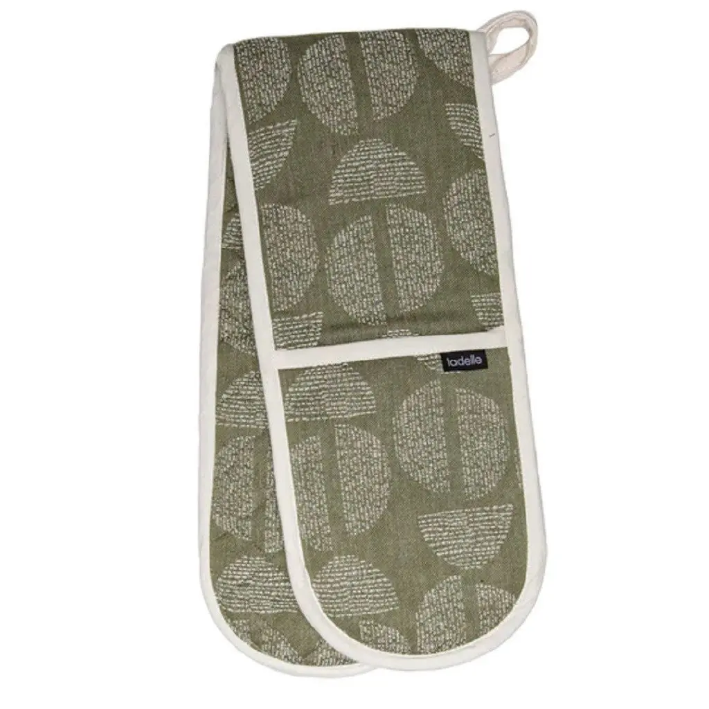 Ladelle Splice Moss Double Oven Mitt