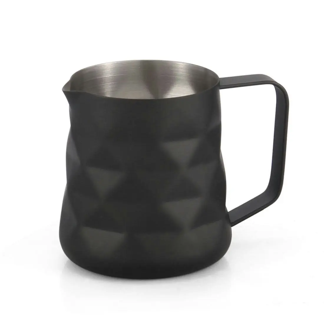 Classica Matte Black Stainles Steel Milk Frothing Jug - 350ml