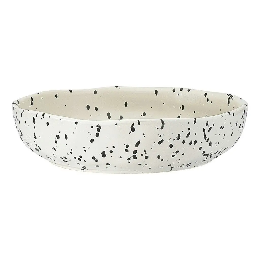 Ecology Speckle Dinner Bowl 22cm - Polka