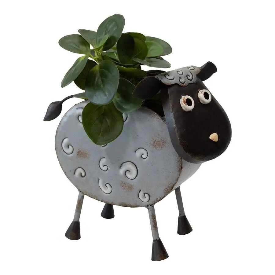 Glamour Metal Sheep Garden Planter