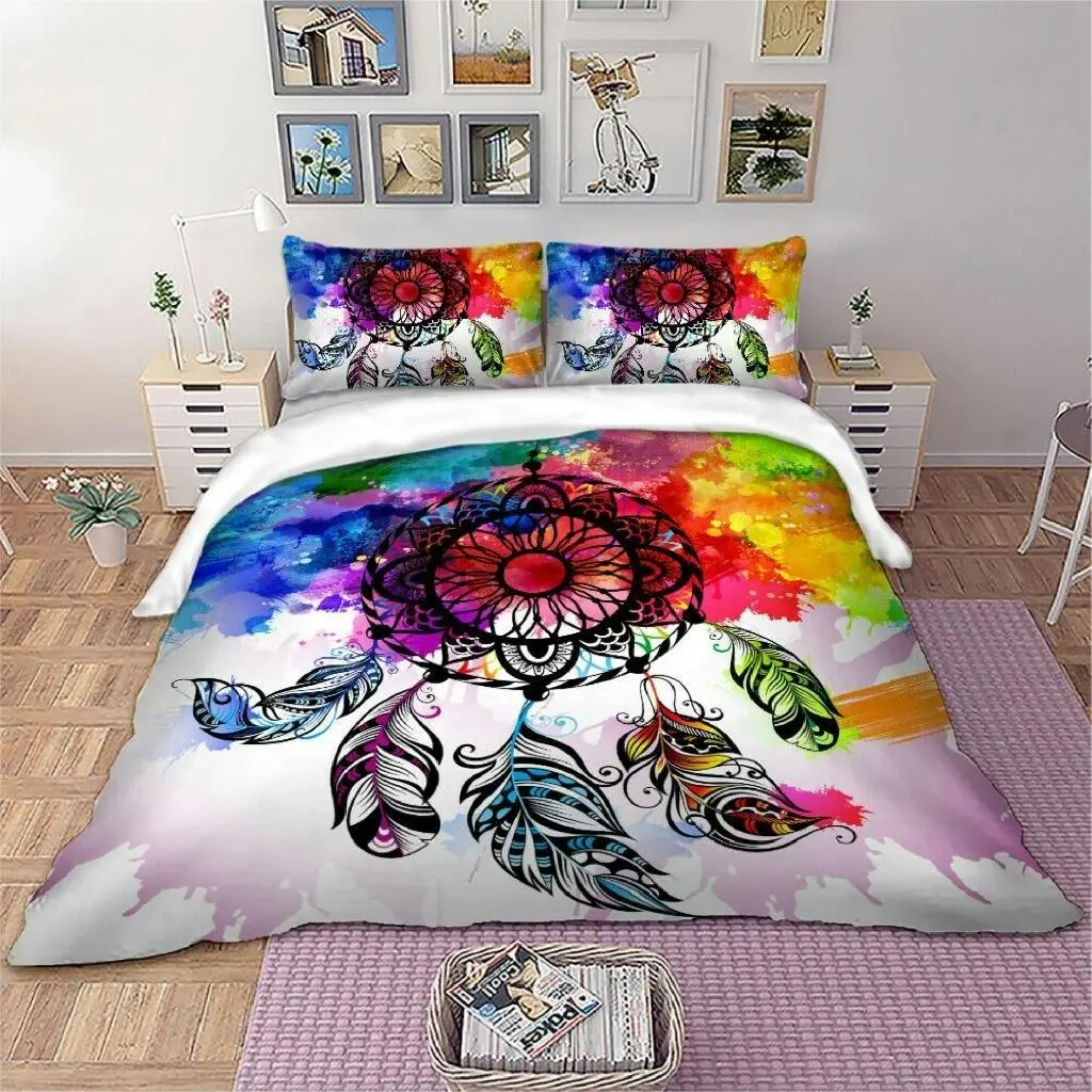 Frenzy Dream Catcher Quilt Doona Duvet Cover Set