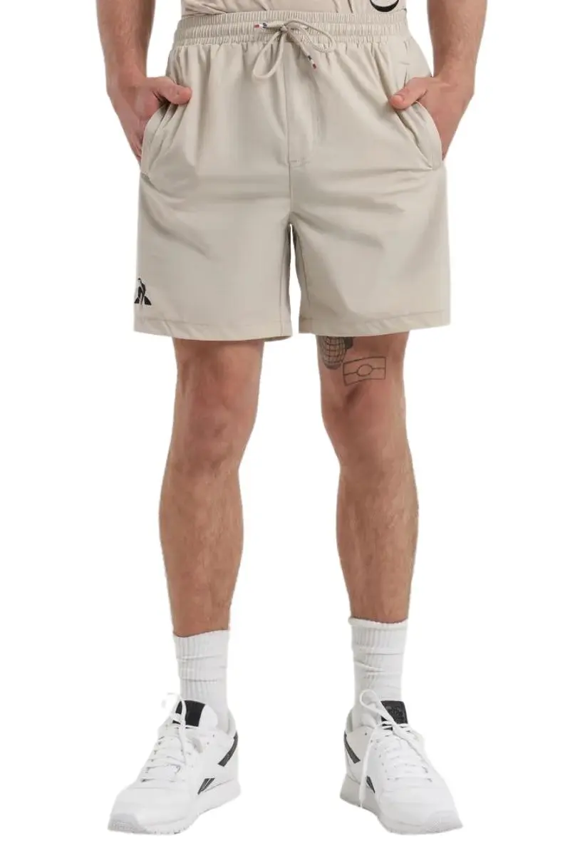 Le Coq Sportif | Mens Patrimoine Swim Short (Stone)