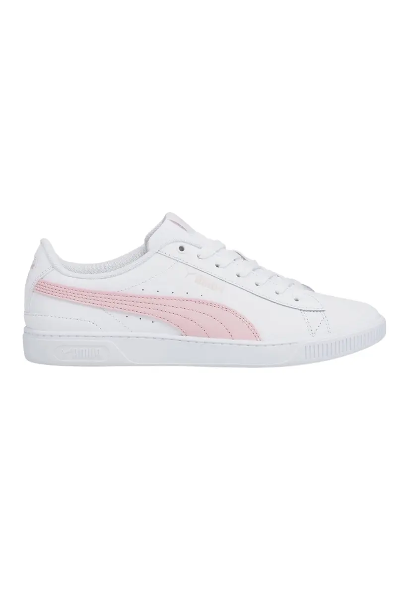 Puma | Womens Vikky V3 Lthr  (White / Galaxy Pink)