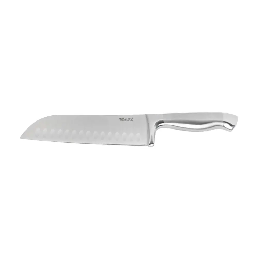 Wiltshire STAINLESS STEEL SANTOKU KNIFE 18cm