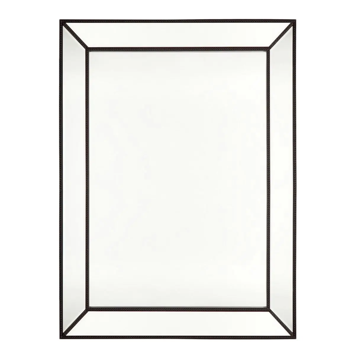 Zeta Wall Mirror - Large Black