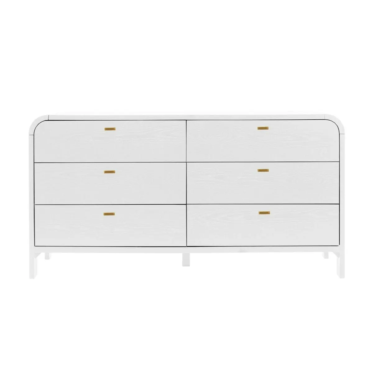 Chisholm 6 Drawer Chest - White