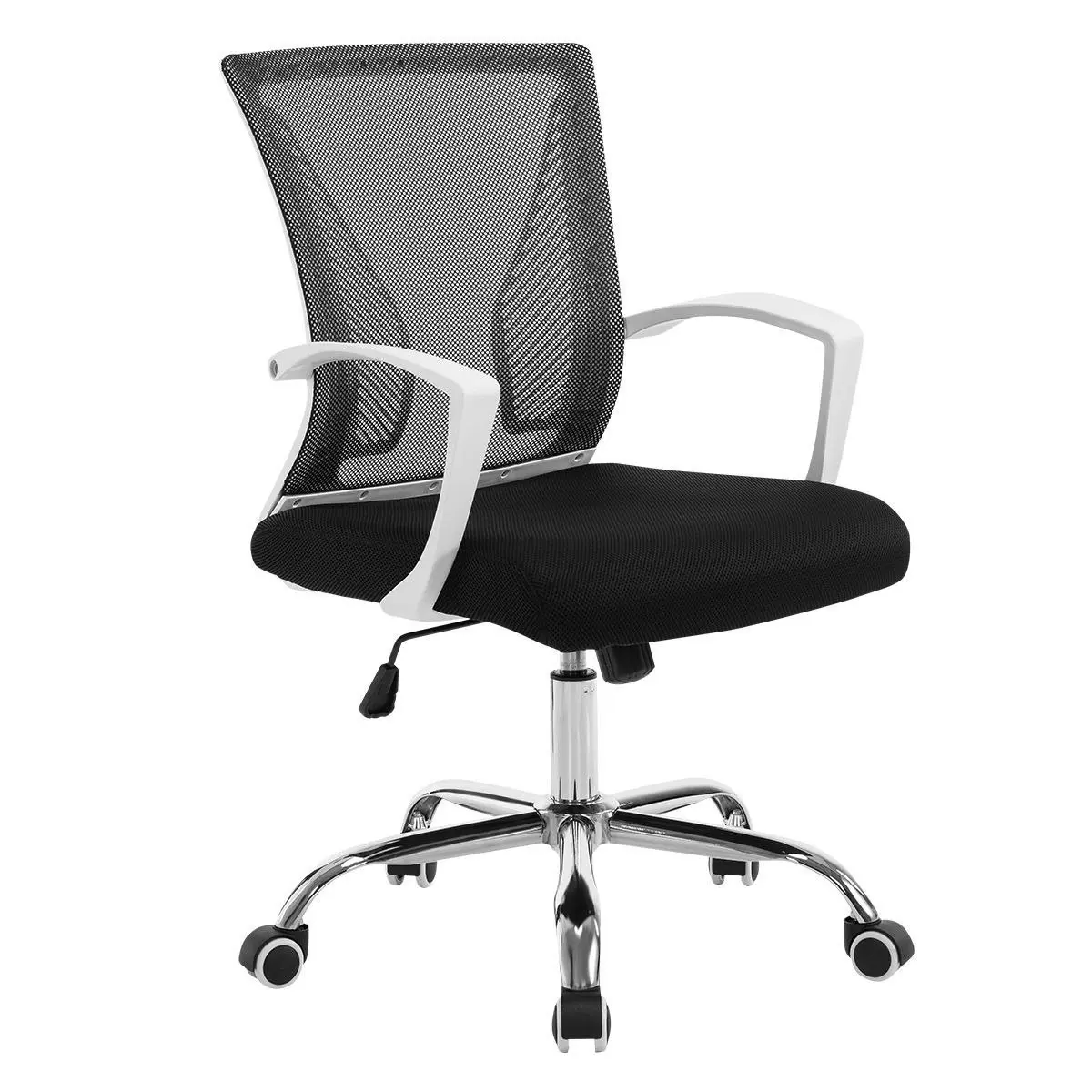 Ausway Ergonomic Mesh Office Chair Computer Work Lumbar Support Armrest Swivel Black