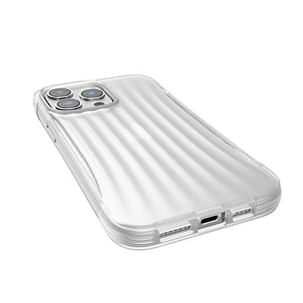 X-Doria Raptic Clutch Protection Phone Case Cover For iPhone 14 Pro Max Clear