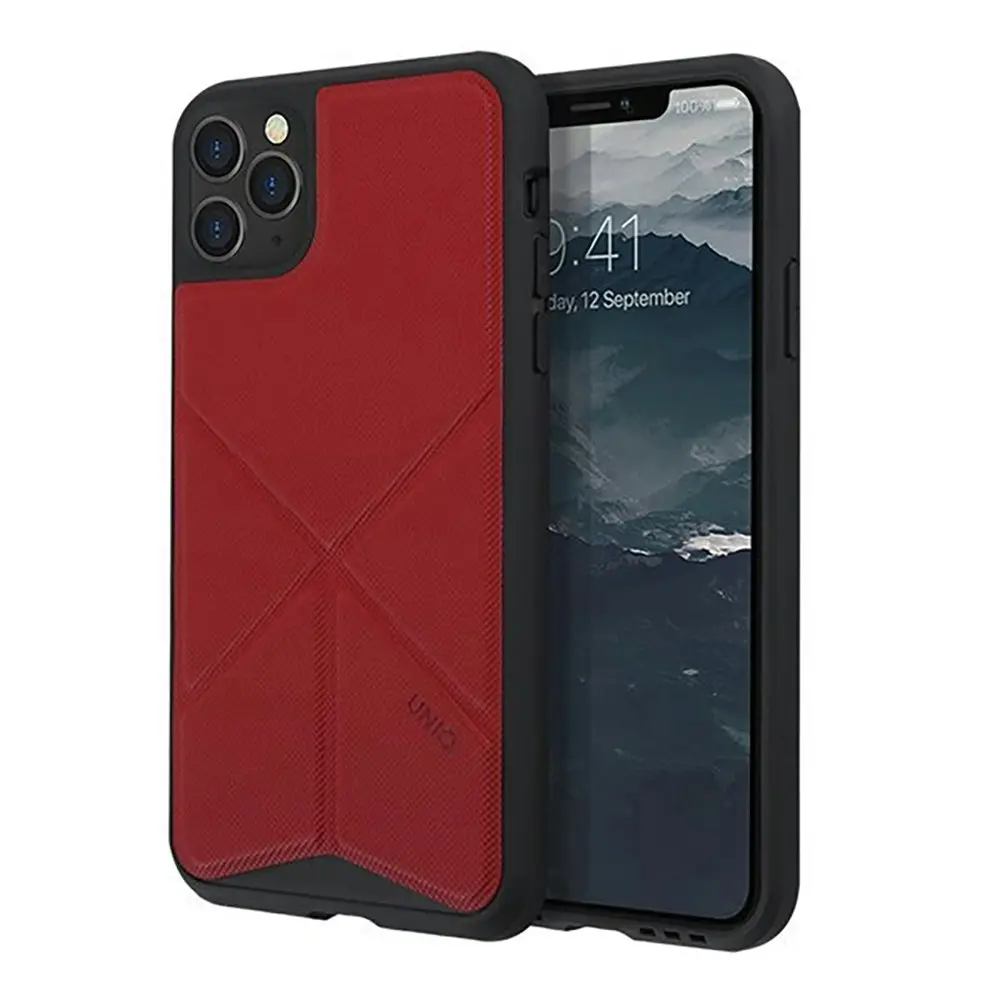 Uniq Transforma TPU Bumper Case Cover Protection For Apple iPhone 11 Pro Max Red