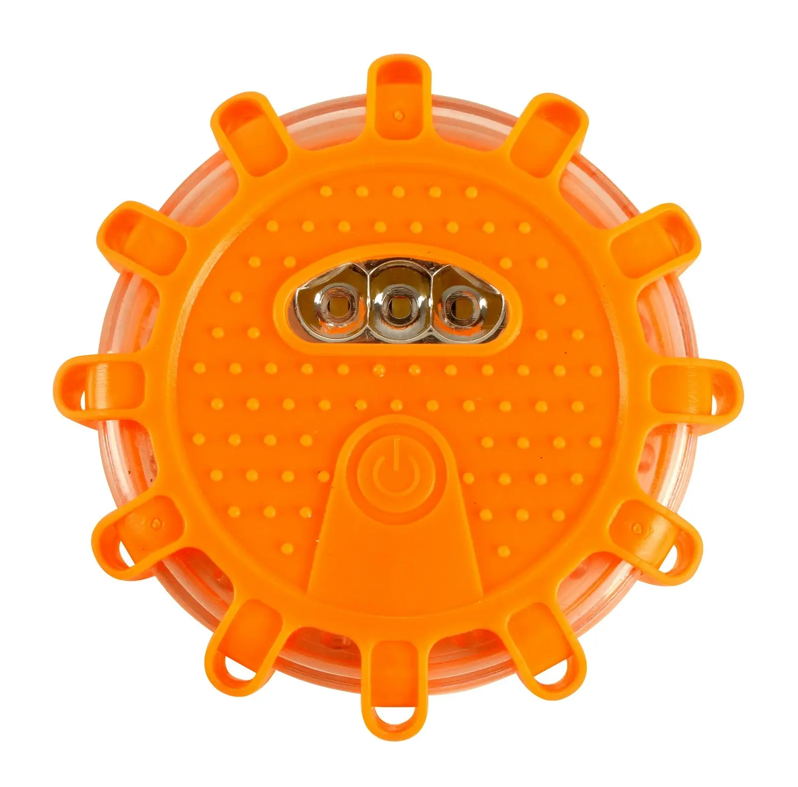 Wildtrak 9-Function 9x3cm Warning Light w/ 15 LED Outdoor Camping Flare Orange